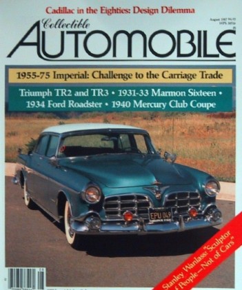 COLLECTIBLE AUTOMOBILE 1987 AUG - IMPERIAL Spcl, TR2/3